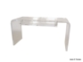 The Lucite Acrylic 'M' Desk