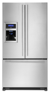 Cabinet-Depth French Door Refrigerator with External Dispenser,JFI2089AES