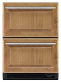 24" Overlay Refrigerator/Freezer Drawers,JUD248CCCX