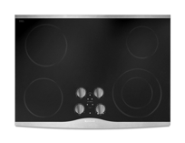 30" Electric Radiant Cooktop,JEC8430BDS