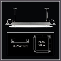 Triton Quad System with Adjustable Downlights