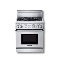30" Pro Grand All-Gas Self-Cleaning Range With 4 Star Burners (2 W/ ExtraLow) PRG304EG
