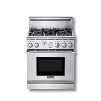 30" Pro Grand All-Gas LP Self-Cleaning Range with 4 Star Burners (2 W/ Extralow) PRL304EG