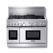 48" Pro Grand Dual-Fuel Range with 6 Star Burners (2 W/ ExtraLow) and Electric Griddle PRD486EDG