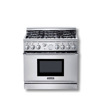 36" Pro Grand All-Gas LP Self-Cleaning Range with 6 Star Burners (2 W/ ExtraLow) PRL366EG