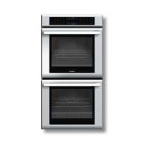 27" Masterpiece Series Stainless Steel Double Oven with True Convection in Both Ovens MED272ES