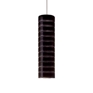 Strata Mini Pendant Black Gloss, item # LVMP03-BG