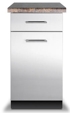 18" W x 30" D Base Cabinet 1 drawer 1 door - VBO