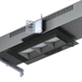Stealth Wall Wash Recessed Trimless 12V MR16