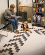 Cross Colors Mosaics, Porcelain Stone