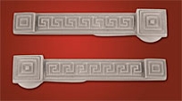Carpet Holders: Greek Key Collection