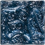 Venetian Glass - Silver Leaf / Mica / Blue Foil