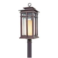 Cottage Grove Cottage Bronze One-Light Outdoor Post Lantern