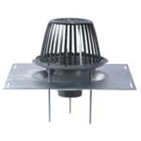 15 XLARGE AREA W/ ADJUSTABLE FLANGE - CAST IRON DRAIN RD300-F