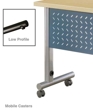 Electrical tablecasters Electrical tablecasters