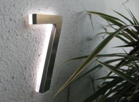 Metal House Numbers - Outdoor LED Numbers 5" Metal House Numbers - Outdoor LED Numbers 5"