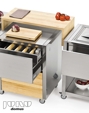 CUN kitchen on wheels, modular cart system | Joko Domus