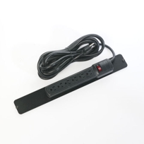 6-OUTLET SURGE PROTECTED ELECTRICAL UNIT - ONE DOOR SOFTWIRE