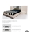 BD-119S Symmetrical High Bed with Mirrored Panels