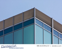 Airfoil Screen Wall Sunshades
