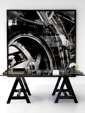 "Blacksmith" Lucite/Acrylic Desk