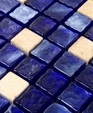 Metallic Glass Stone Mosaic MEG0084
