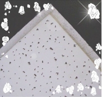 Acoustic Interior Building Material -Mineral Fiber Ceiling Insularion 