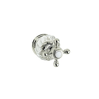 BACCARAT BAMBOUS CRYSTAL KNOB, EACH, LESS HANDLE/ACCESSORY