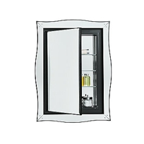BARBARA BARRY GLAMOUR MIRRORED MEDICINE CABINET