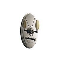 BARBARA BARRY GLAMOUR PRESSURE BALANCE VALVE TRIM WITH DIVERTER, IVORY HANDLE