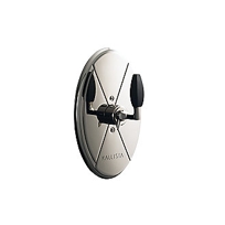 BARBARA BARRY GLAMOUR PRESSURE BALANCE VALVE TRIM, EBONY HANDLE