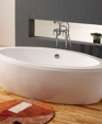 Evesta Oval Acrylic Freestanding Air Bath Tub