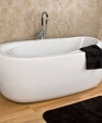 Jonas Freestanding Acrylic Air Bath Tub
