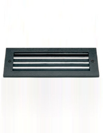 d1083 Flush mounted step light with three horizontal louvers ADA d1083 Flush mounted step light with three horizontal louvers ADA