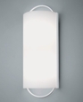 d1131 CELLO wall sconce with opal shade & chrome rod ADA