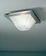 d8121 MARIELA 7 1/2" square ceiling fixture with frosted glass shade d8121 MARIELA 7 1/2" square ceiling fixture with frosted glass shade