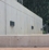 Recessed wall with louvers