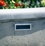 Recessed wall - stainless steel with micro-louver