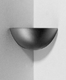 Surface wall - corner mounted with shielded light source Surface wall - corner mounted with shielded light source