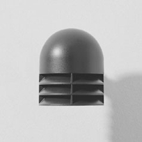 Surface wall with shielded light source