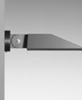 Surface wall with shielded light source