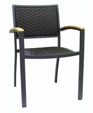 MDT-2 WICKER DINING ARM CHAIR