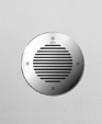 Recessed wall - stainless steel with louvers Recessed wall - stainless steel with louvers