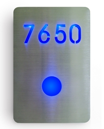 LED Doorbell Button Illuminated Numbers LED Doorbell Button Illuminated Numbers