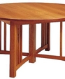 New Century Round Pedestal Extension Table