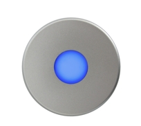 Simple Doorbell Satin Aluminum Simple Doorbell Satin Aluminum