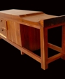 Please Have a Seat Walnut Console