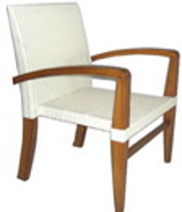 Stackable Chair Teak Frame (Larger)