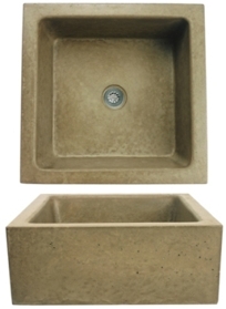 Stainless Concrete Vanity Sinks