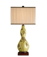 Pear Yellow Glazed Lamp